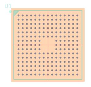 STM32F479NIH6脚印