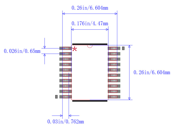 STM32F030F4P6封装