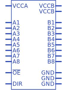 SN74LVC4245APWR符号