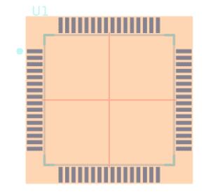 STM32F410RBT6脚印