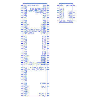 STM32F429VIT6符号