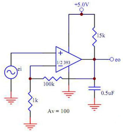 低频运算放大器电路图