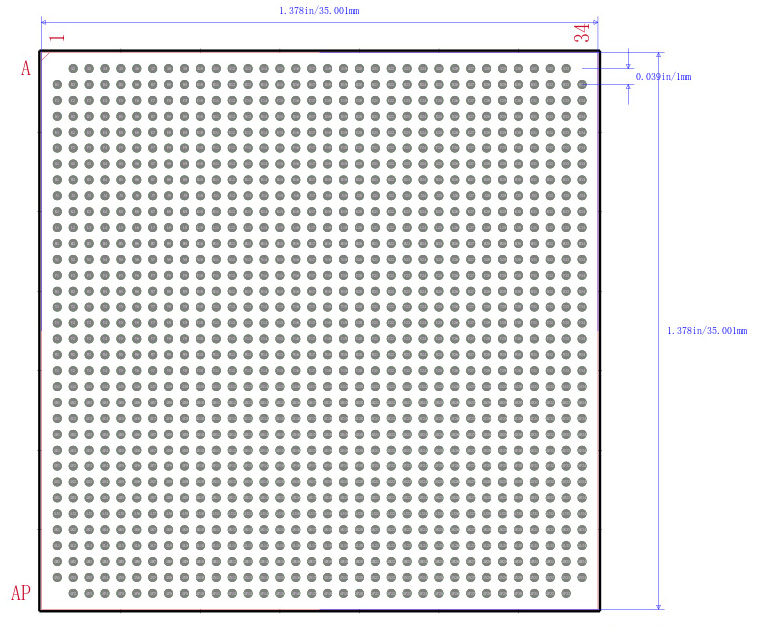 XC4VFX60-11FF1152I封装