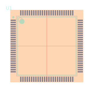 STM32F103VET7脚印