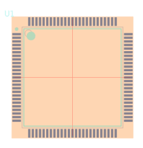 STM32F103VCT6脚印