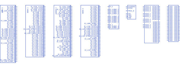 XC3S700A-4FTG256C符号