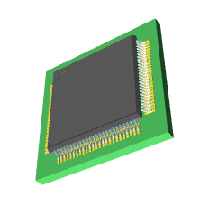 STM32F777VIT6 3D模型