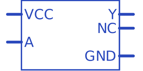 SN74LVC1G17DBVR符号