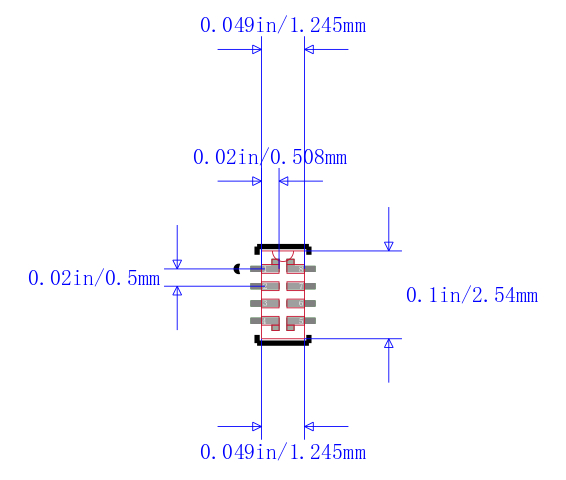 ECMF02-4CMX8封装