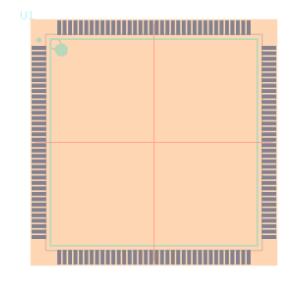 STM32F427ZIT6脚印