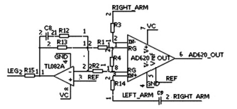 基于AD620的信号提取电路