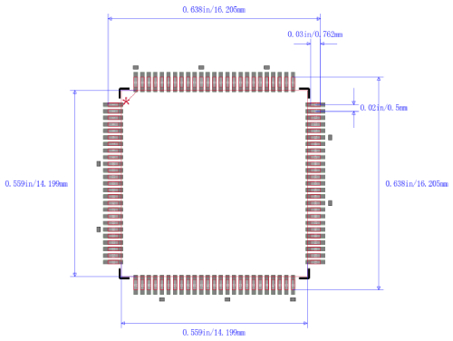 STM32F207VCT6封装