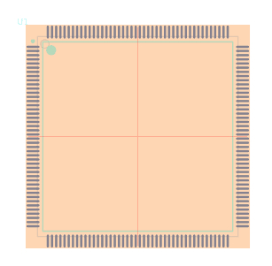 STM32F407IET6脚印