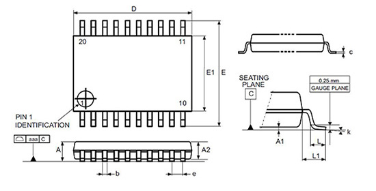 STM8S003F3P6封装图