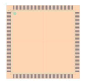 STM32F417IGT7脚印