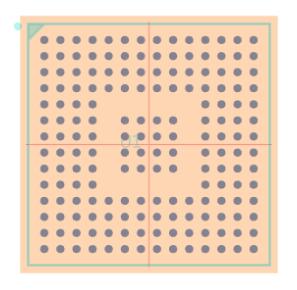 TMS320F28235ZJZA脚印