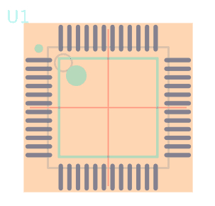 STM32F373CBT6脚印