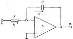 积分运算电路原理图