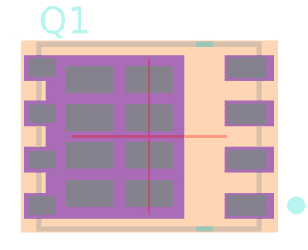 CSD18509Q5B脚印