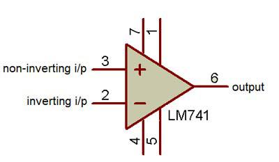 LM741运算放大器电源电路