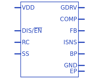 TPS40210DGQR符号