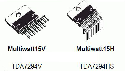 TDA7294的封装图