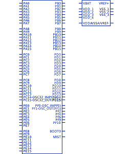 STM32F302VBT6符号