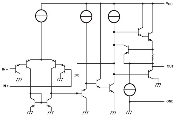 运算放大器原理图示例