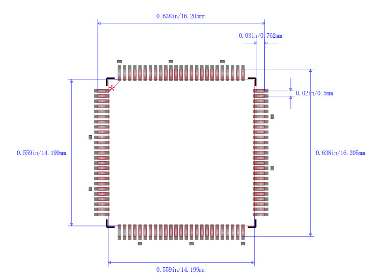 STM32F101VDT6封装