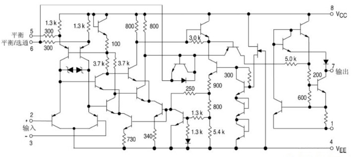 LM311内部结构图