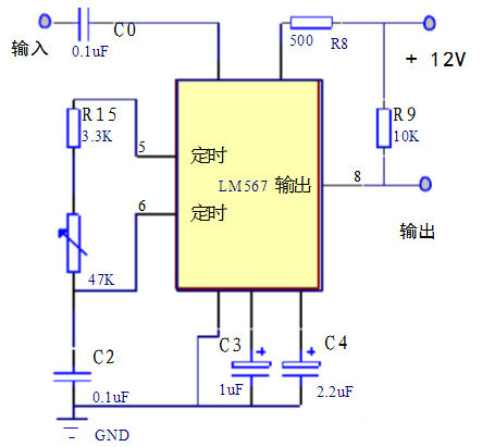 LM567应用图