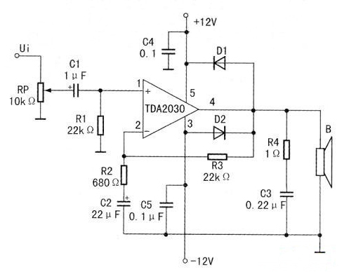功放电路原理图