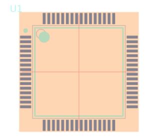 STM32F405RGT6V脚印