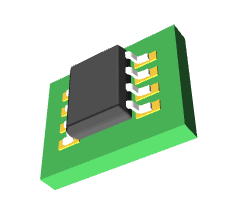 UCC28C45DR 3D模型