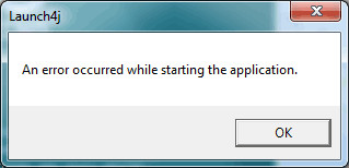 Launch4j错误