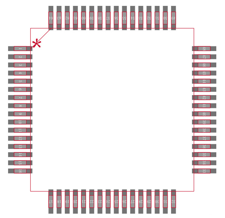 MKL33Z256VLH4外壳封装