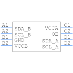 TCA9406YZPR符号