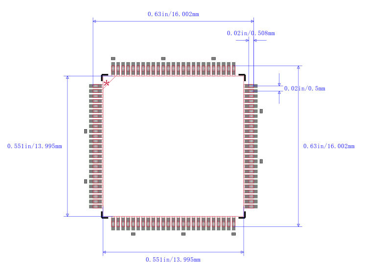 MK10DN512VLL10封装