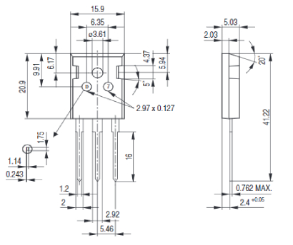 SPP17N80C3XKSA1封装