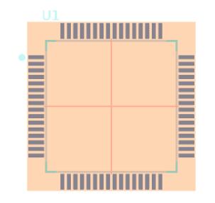 STM32F405RGT6脚印