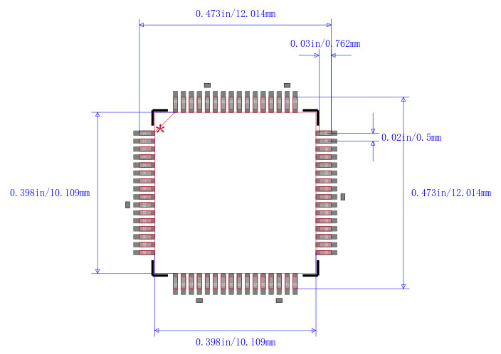 STM32F101RDT6封装