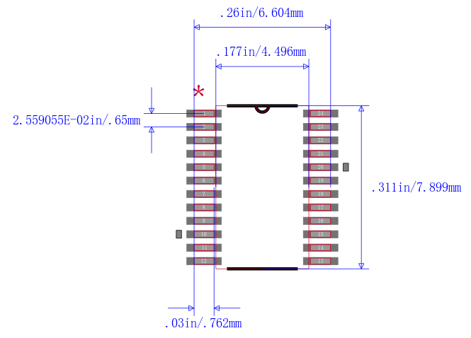 ADS1281IPW封装