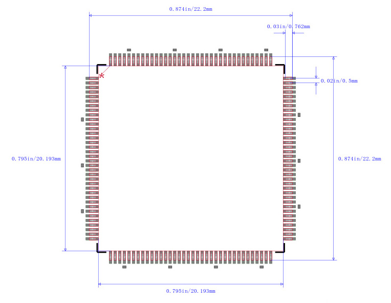 STM32F207ZET6封装