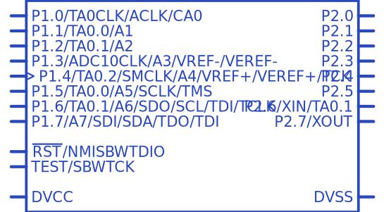 MSP430G2332IPW20R符号