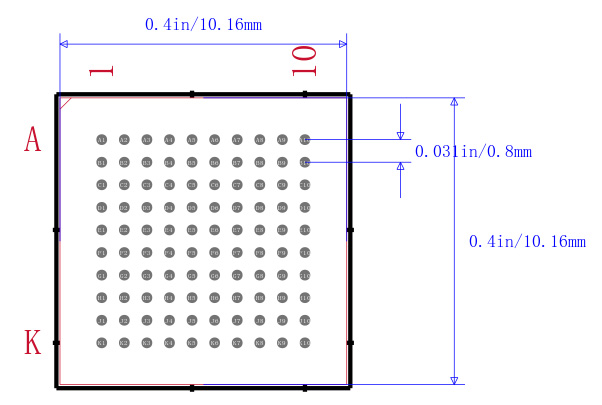 STM32F103VBH7封装