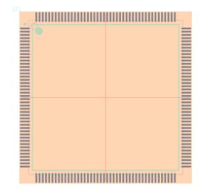 STM32F746IET6脚印