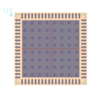 AD9467BCPZ-250脚印