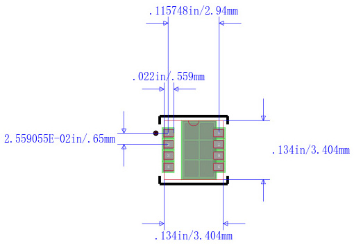 CSD25401Q3封装