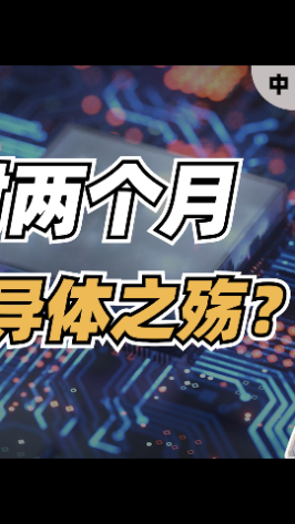 上海被封两个月，对半导体行业有什么影响？（中） 细说科技芯片 半导体 芯片 集成电路 上海疫情 上海解封