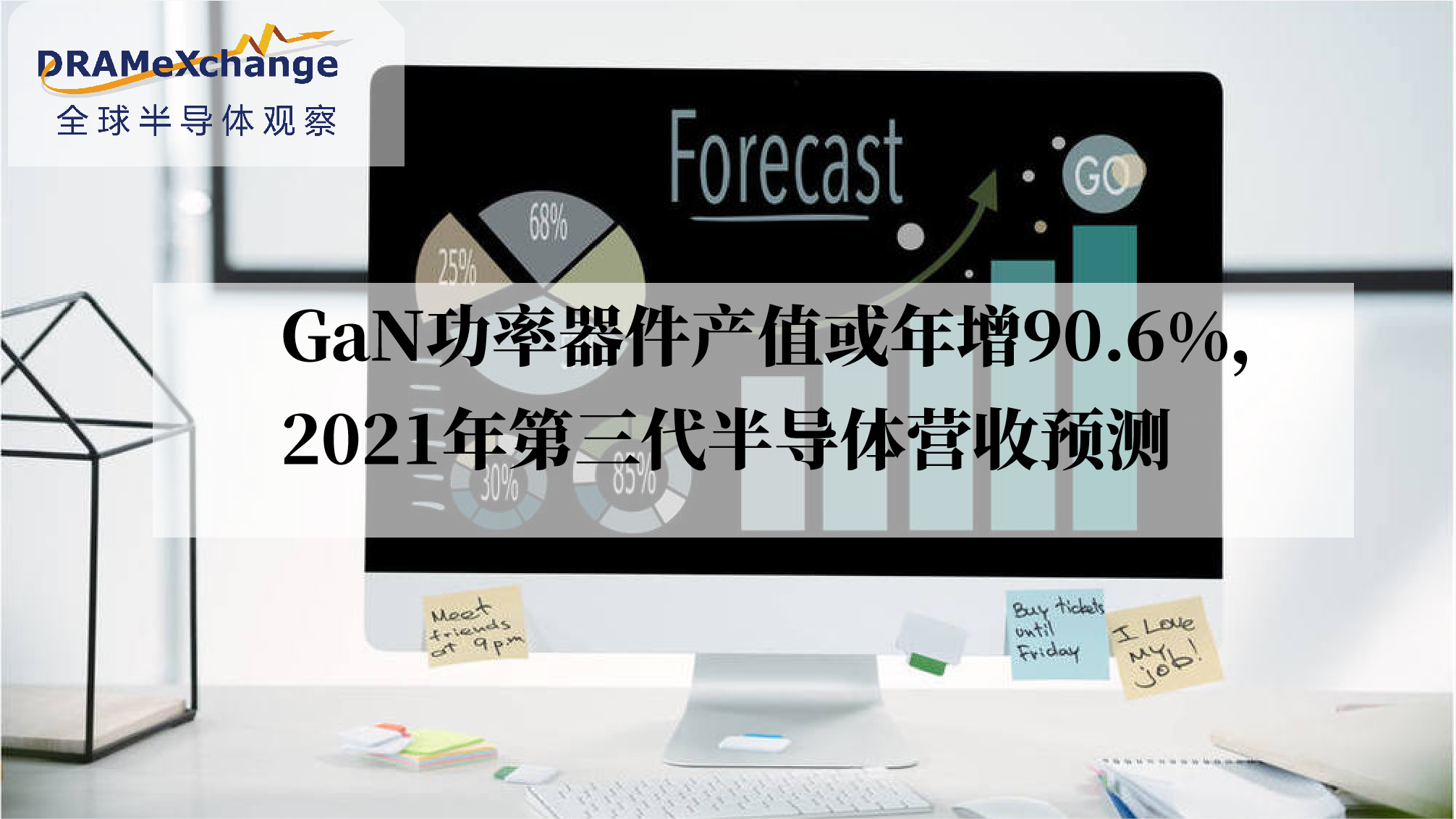 GaN功率器件产值或年增90.6%，2021年第三代半导体营收预测